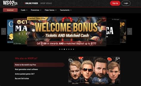 wsop ontario bonus code.